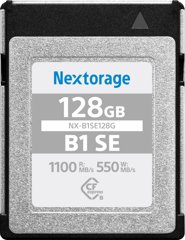 Nextorage Announces World's Fastest CFexpress Type B Memory Cards 