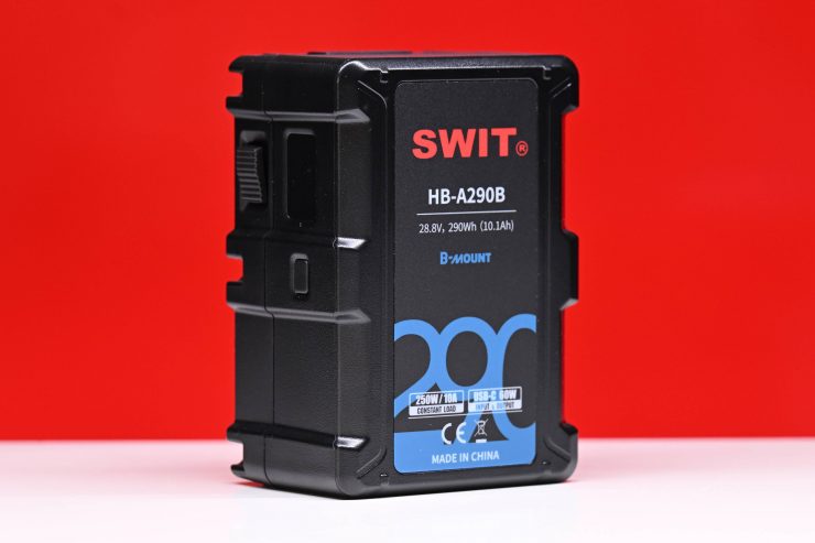 SWIT HB A290B 290Wh 28 8V B mount Battery Pack 04