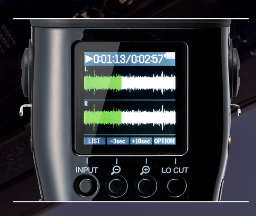 ZOOM M4 MicTrak Stereo Microphone & Recorder Four Track Recording with Timecode Generator & 32