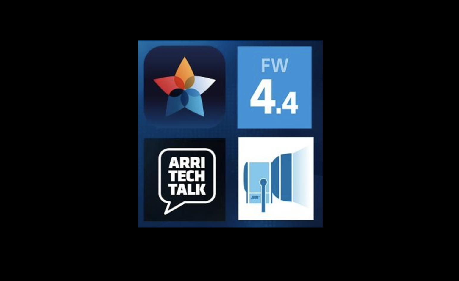 ARRI Stellar 2.6.3, Photometrics App 4.7.3 & SkyPanel Firmware 4.4