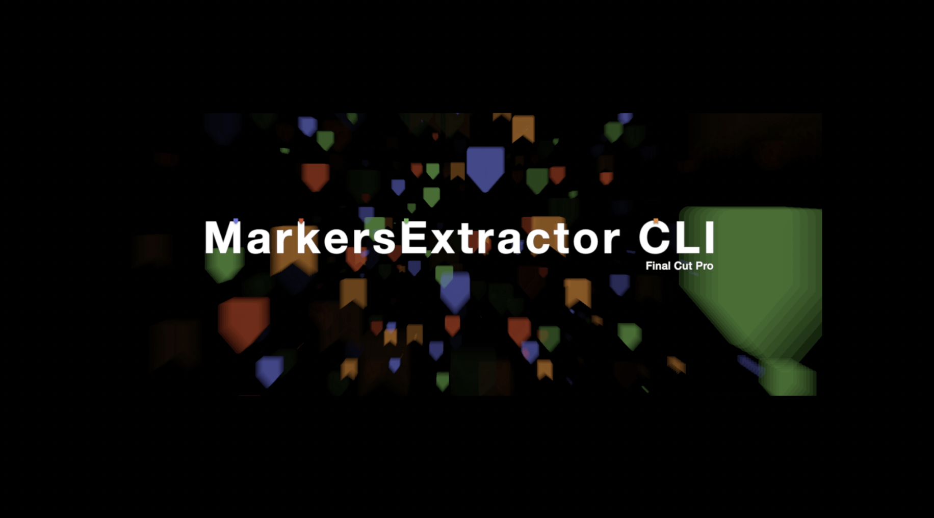 MarkersExtractor CLI Marker metadata extraction & conversion tool for
