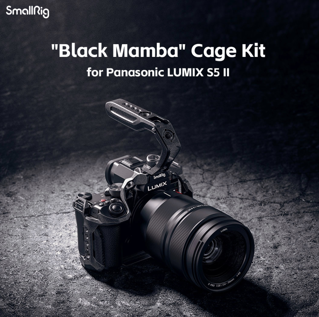 SmallRig Black Mamba Cage Kits for Panasonic LUMIX S5 II - Newsshooter