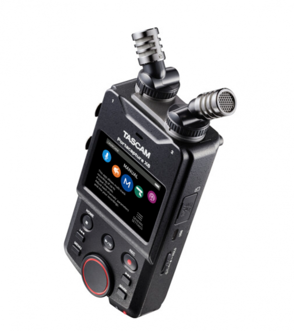 TASCAM Portacapture X6 Multitrack Recorder Newsshooter