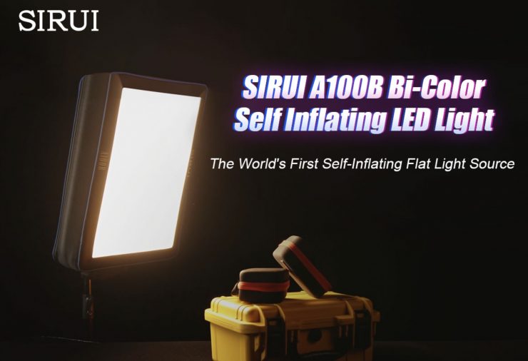 SIRUI A100B Bi-Color Automatic Inflatable Photography Light