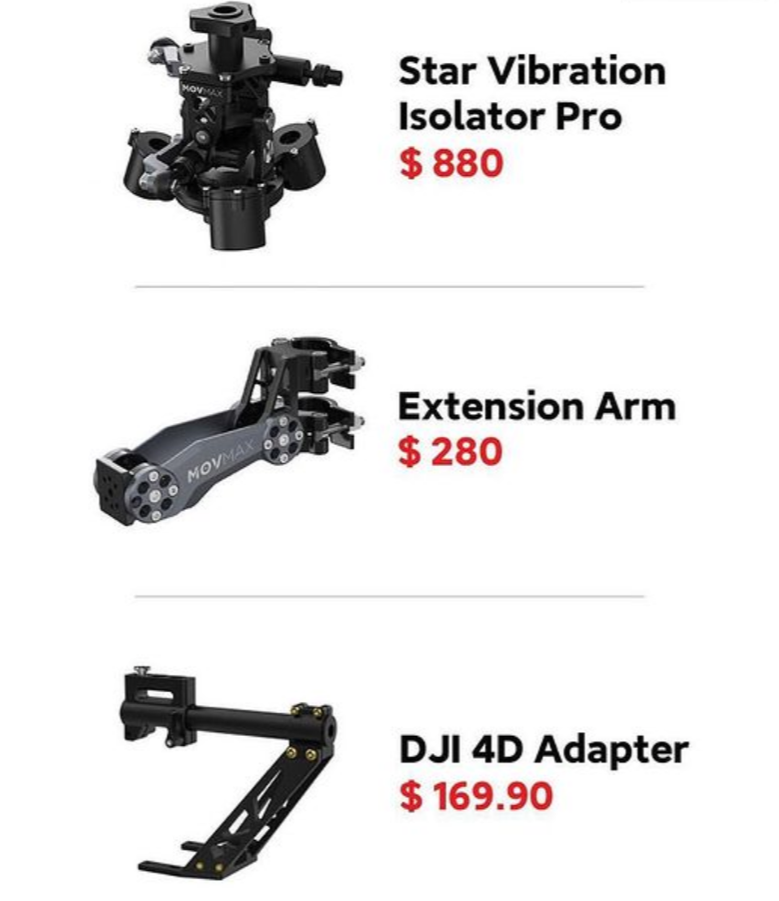 Movmax N2 Arm Mini Star Vibration Isolator Pro Newsshooter