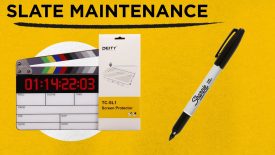 TC SL1 Protector Tutorial How to Keep Your Timecode Slate Clean