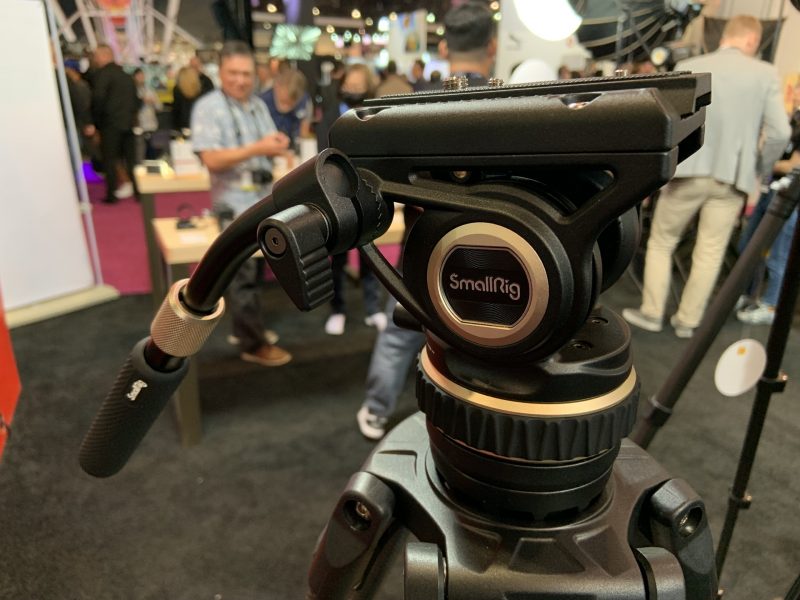 SmallRig AD-100 FreeBlazer Heavy-Duty Carbon Fiber Tripod System ...