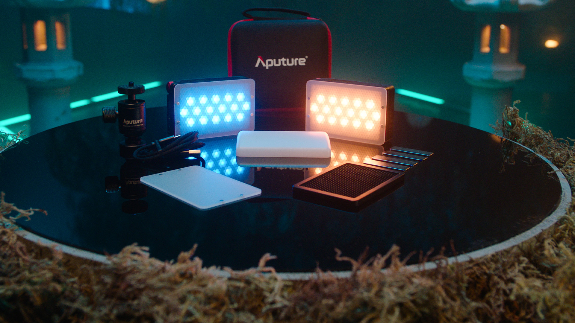 Aputure Pro. 4x brighter and available in light Kit -