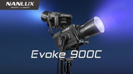 Nanlux Evoke 900C LED RGBLAC Spot Light Mater the Spectrum