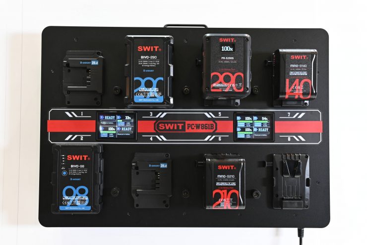 SWIT MATRIX 8x 100W Battery Wall Charger 627