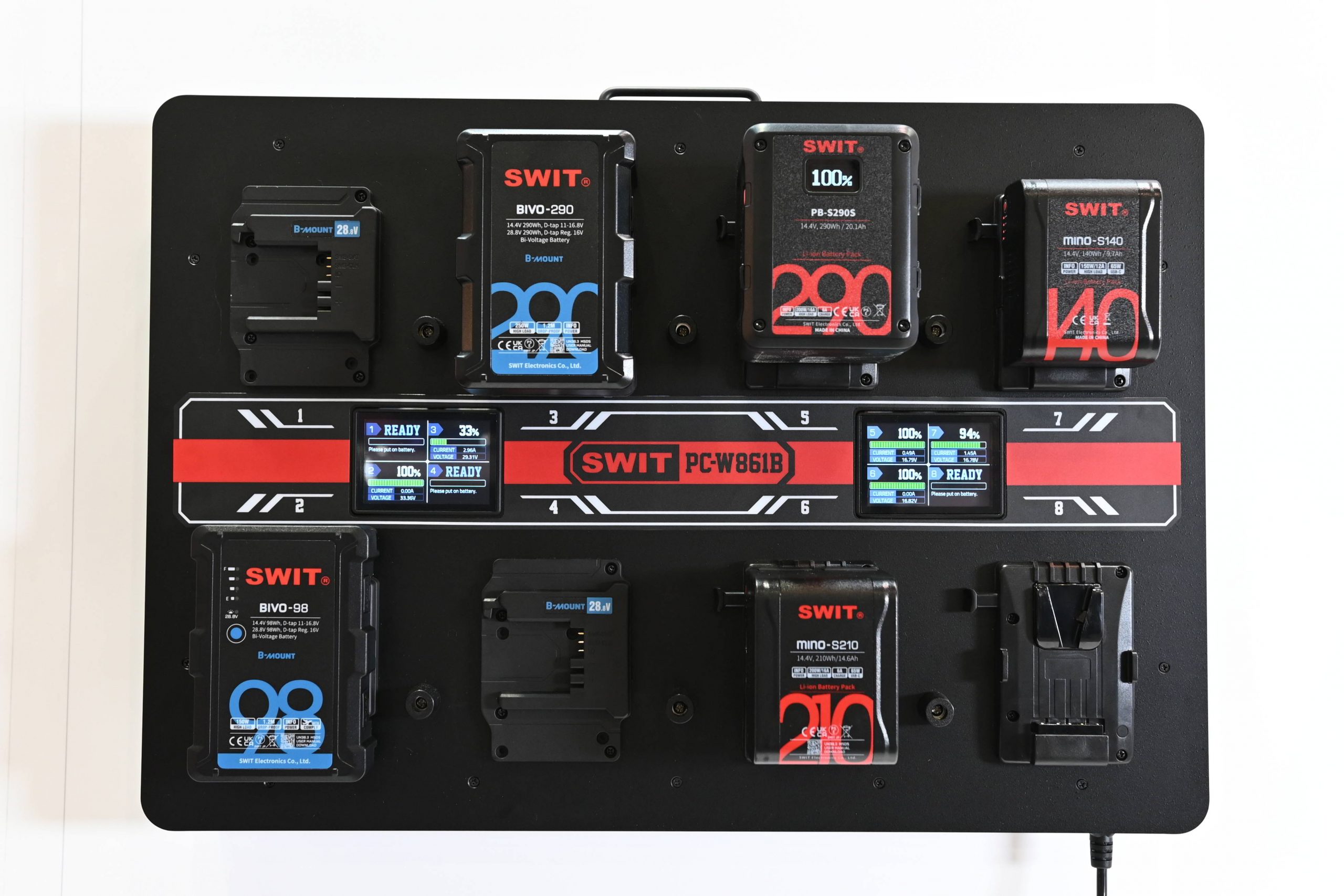 SWIT MATRIX 8x 100W Battery Wall Charger 627 Newsshooter
