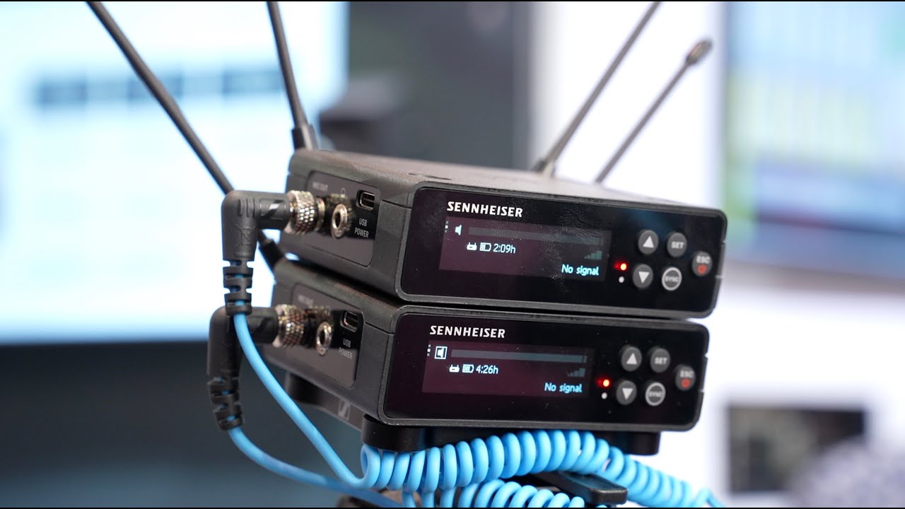 Sennheiser Evolution Wireless Digital EW-DP Systems - Newsshooter