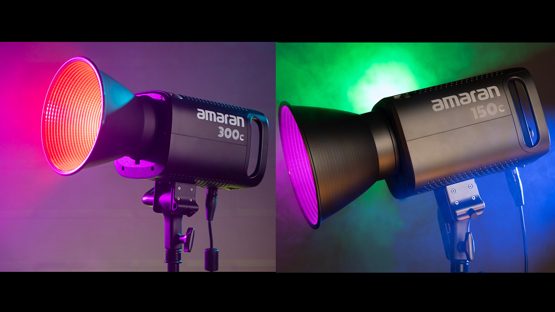 Aputure Amaran 300c 300W RGBWW COB LED Video Light Full Color Photography  Lights