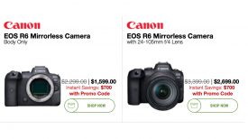 Canon sale