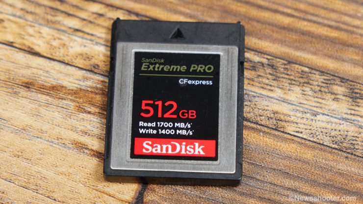 SanDisk 512gb CFexpress