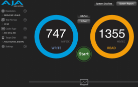 SanDisk CFexpress 512 speed