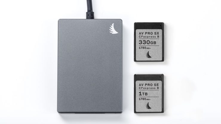 2023 Angelbird Photography CFexpress Type B SE 1 TB SX 330 GB Card Reader 01