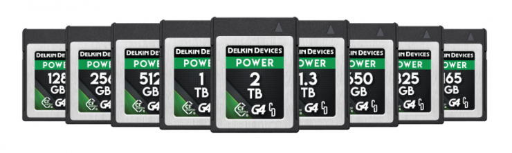 New Delkin Devices 1TB POWER CFexpress Type B (G4) Memory Card