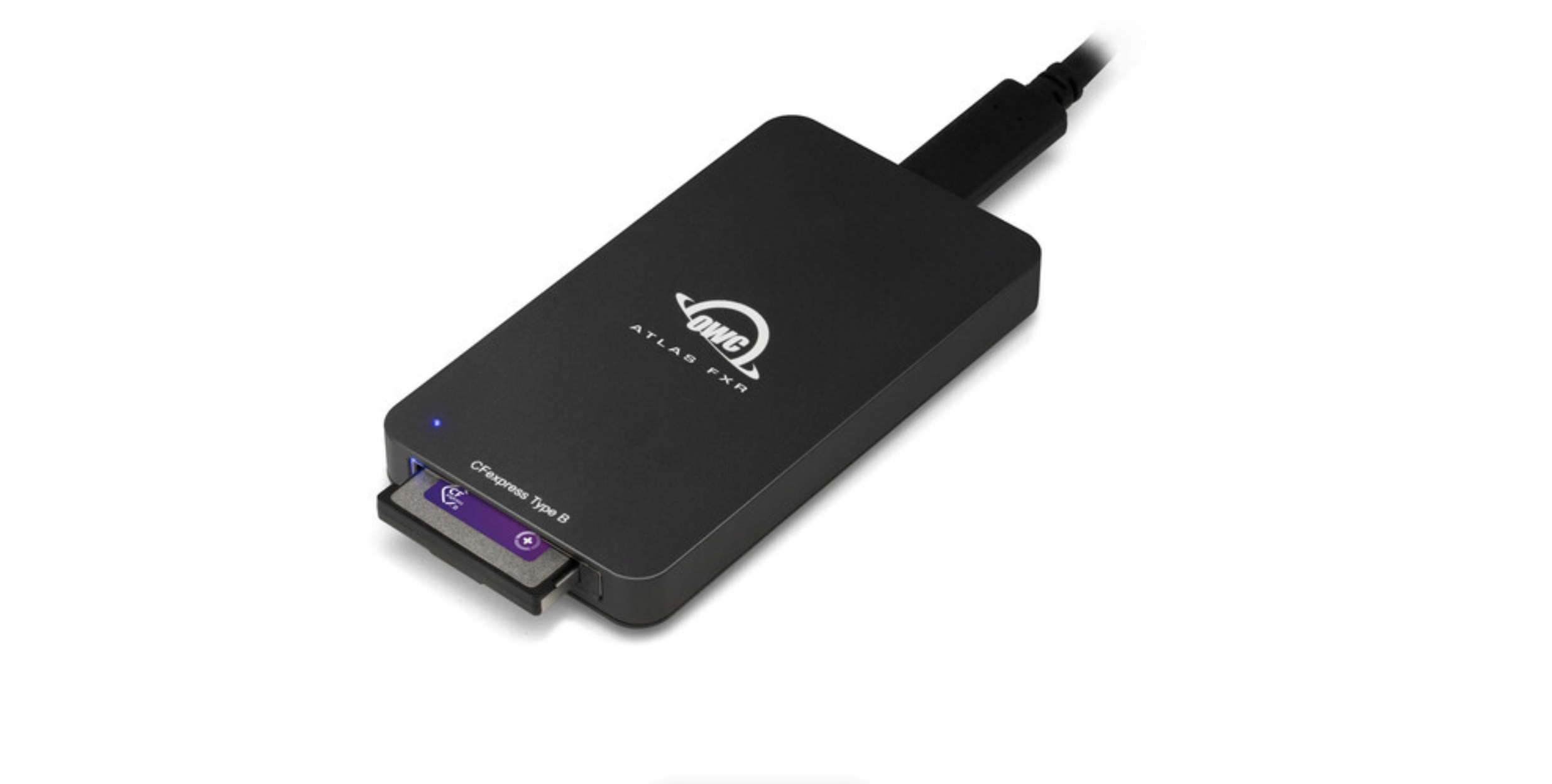 OWC Atlas FXR CFexpress Type B カードリーダー OWC Atlas FXR Thunderbolt CFexpress Type B Card Reader on sale for