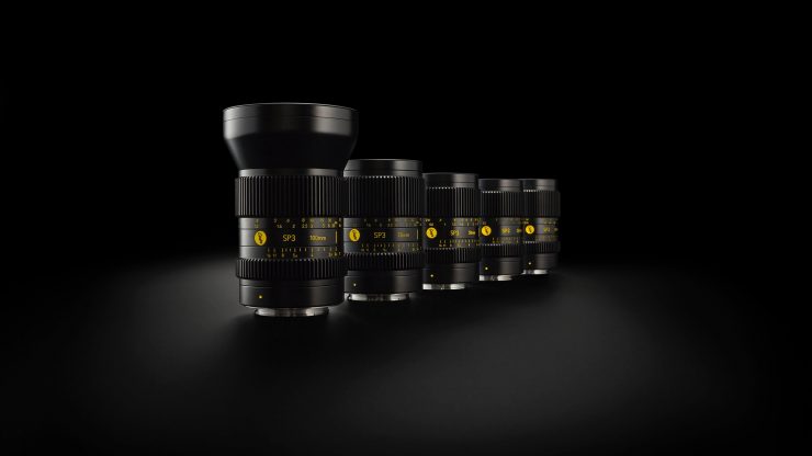 Cooke SP3 lineup on black