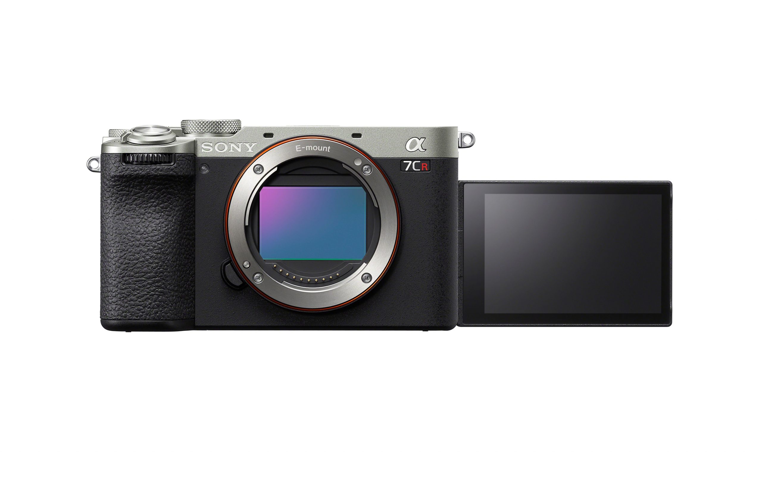 ILCE 7CR front lcd silver - Newsshooter