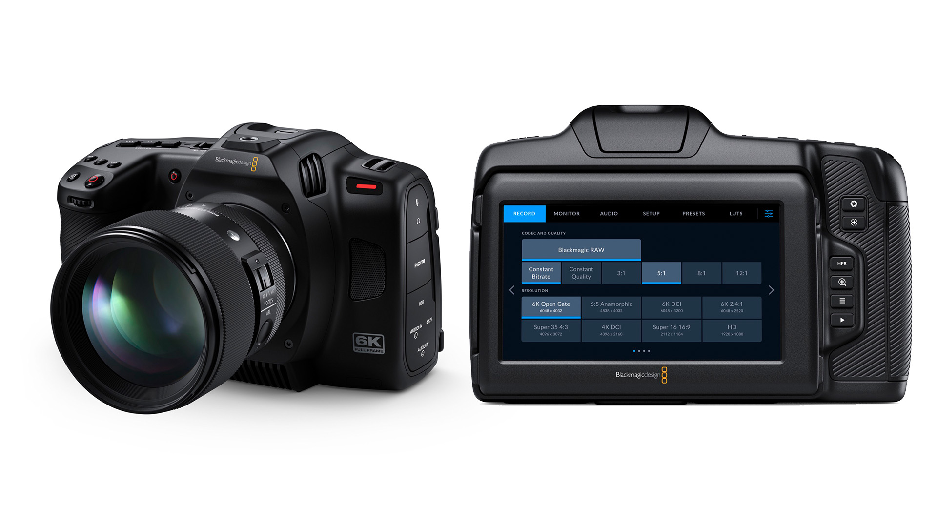 NEW: Blackmagic Pocket Cinema Camera 6K Pro PL Mount, Direct Digital