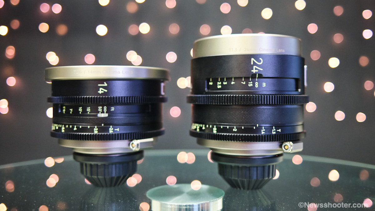 Xeen Adds 14mm T2.6 and 24mm T1.3 Lenses to Meister Line Newsshooter