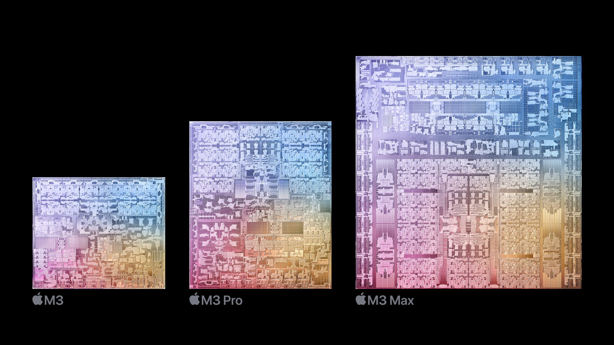 Apple M3 chip series architecture 231030 - Newsshooter