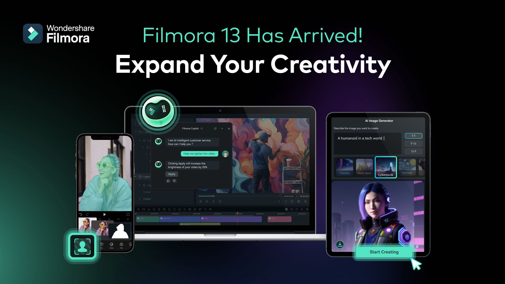 Wondershare Filmora 13 AI-Powered Video Editing - Newsshooter