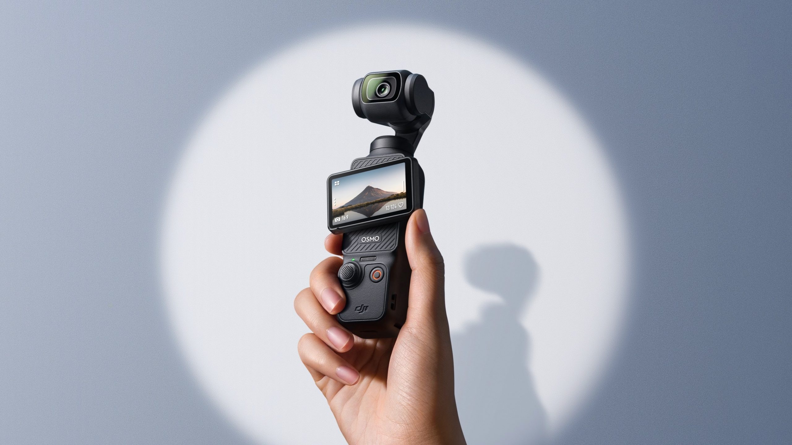 DJI Osmo Pocket 3 is a 1″ CMOS compact gimbal camera