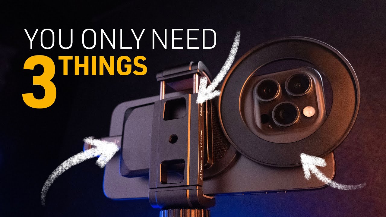 DIY solution to attach an SSD and filter to the iPhone 15 Pro Newsshooter