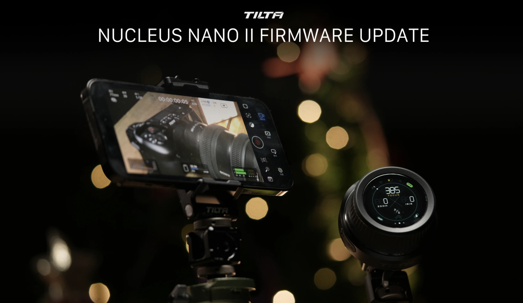 Tilta Nucleus Nano II Firmware Update Newsshooter