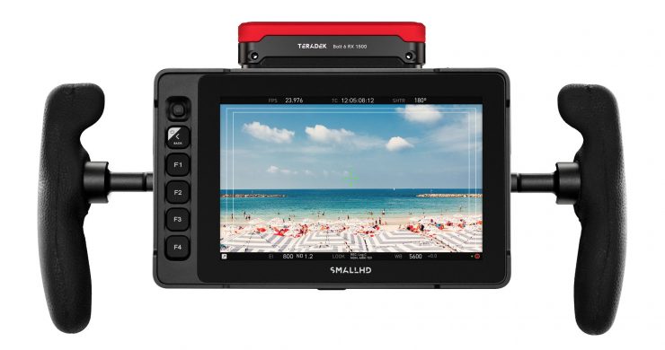 Copy of SmallHD 16 0730 GM Ultra 7 RX 1500 Gold Mount Front Screen On