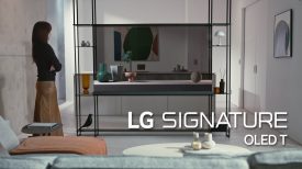 LG at CES 2024 World’s First 4K Wireless transparent TV LG