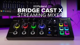 Roland BRIDGE CAST X Dual Bus Streaming Mixer and Video Capture