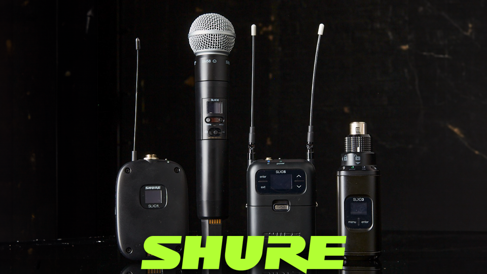 shure announces slx d portable digital wireless microphone system ts 0