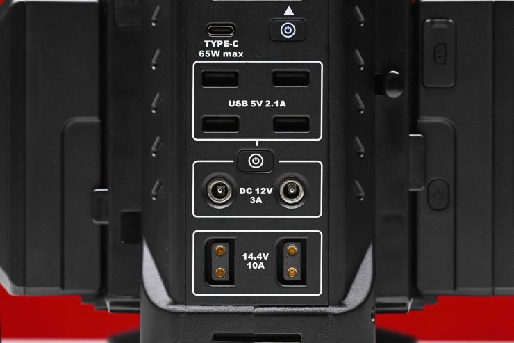CAME TV Dual Battery Charger Power Inverter Power Strip 4009
