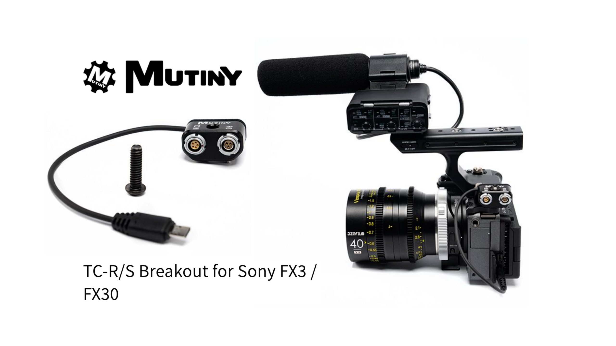 その他 Sony TC-FX4 Mutiny TC-R/S for Sony FX3 & FX30 cameras - Newsshooter