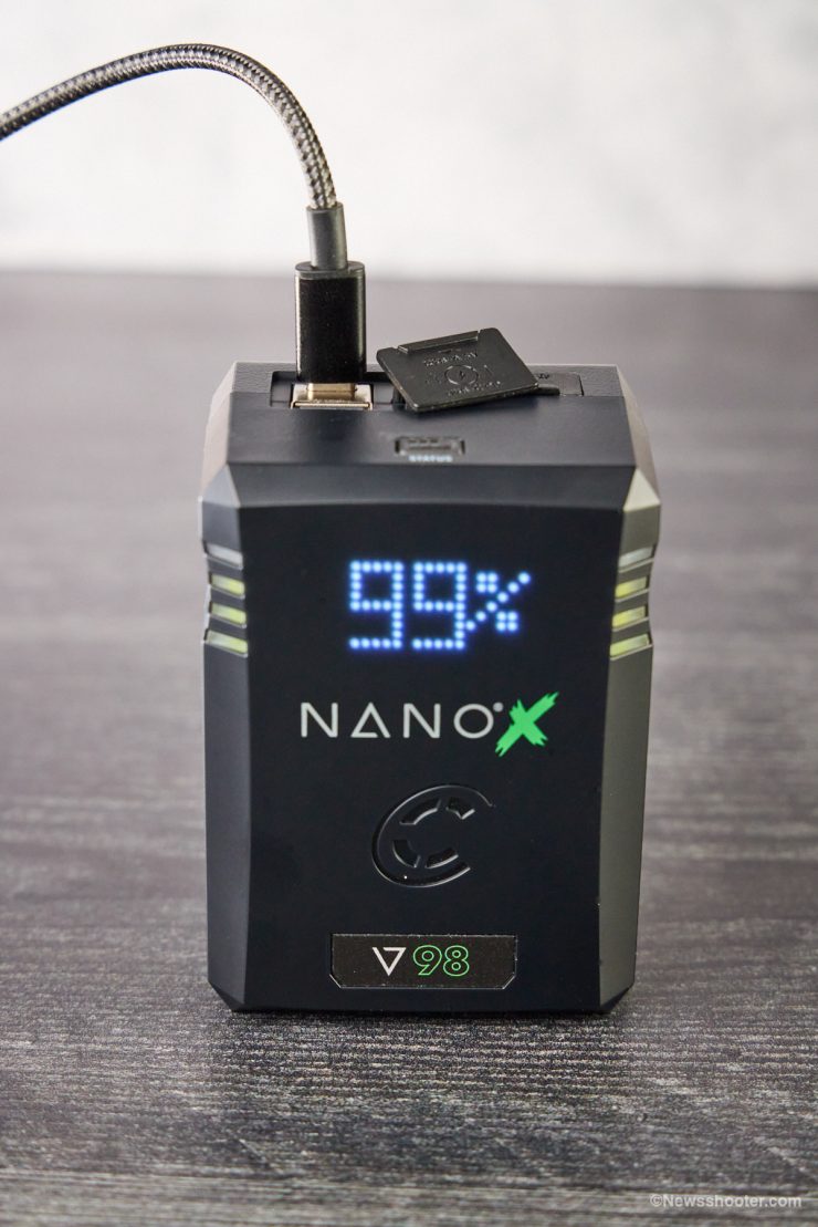 NANO X V charging