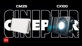 Introducing ZHIYUN CINEPEER CM25 CX100 New Pocket Light