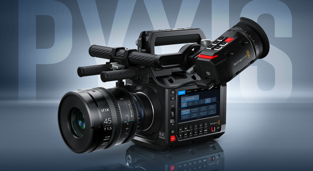 Blackmagic Design Introduces a New Box style Blackmagic PYXIS 6K Camera