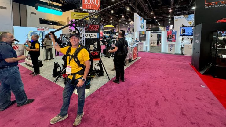 Easyrig Boom Rig Newsshooter