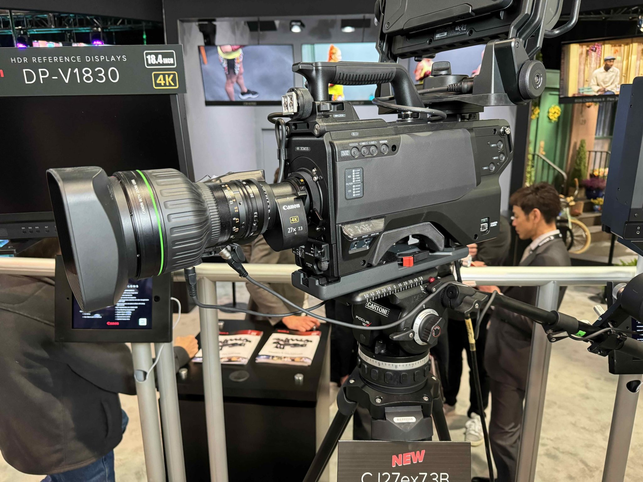 Canon CJ27ex7.3B– 2/3” ENG lens with a 27x optical zoom first look ...