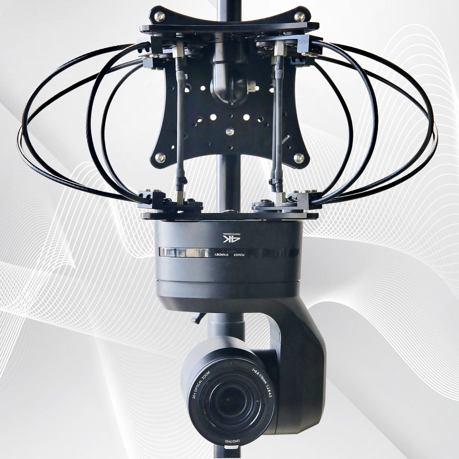 RigWheels TZero Vibration Isolator for Professional PTZ Cameras