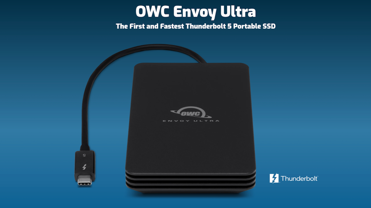 OWC Envoy Ultra Thunderbolt 5 SSD - Newsshooter