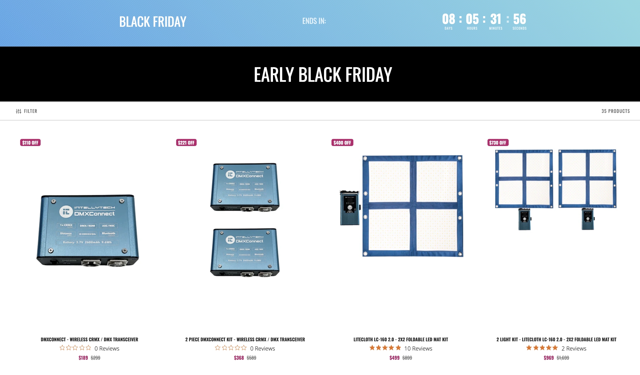 Intellytech Black Friday Deals - Newsshooter