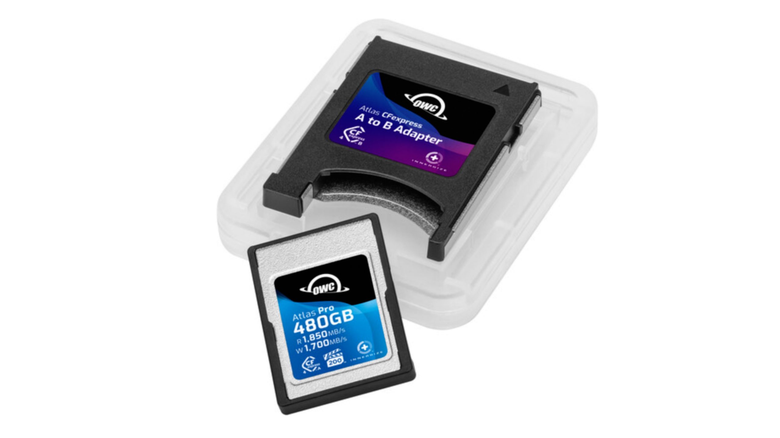OWC 480GB Atlas Pro CFexpress 4.0 Type A Memory Card on sale for