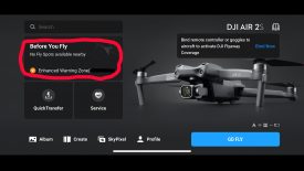 GoFly AppEnhanced Warning