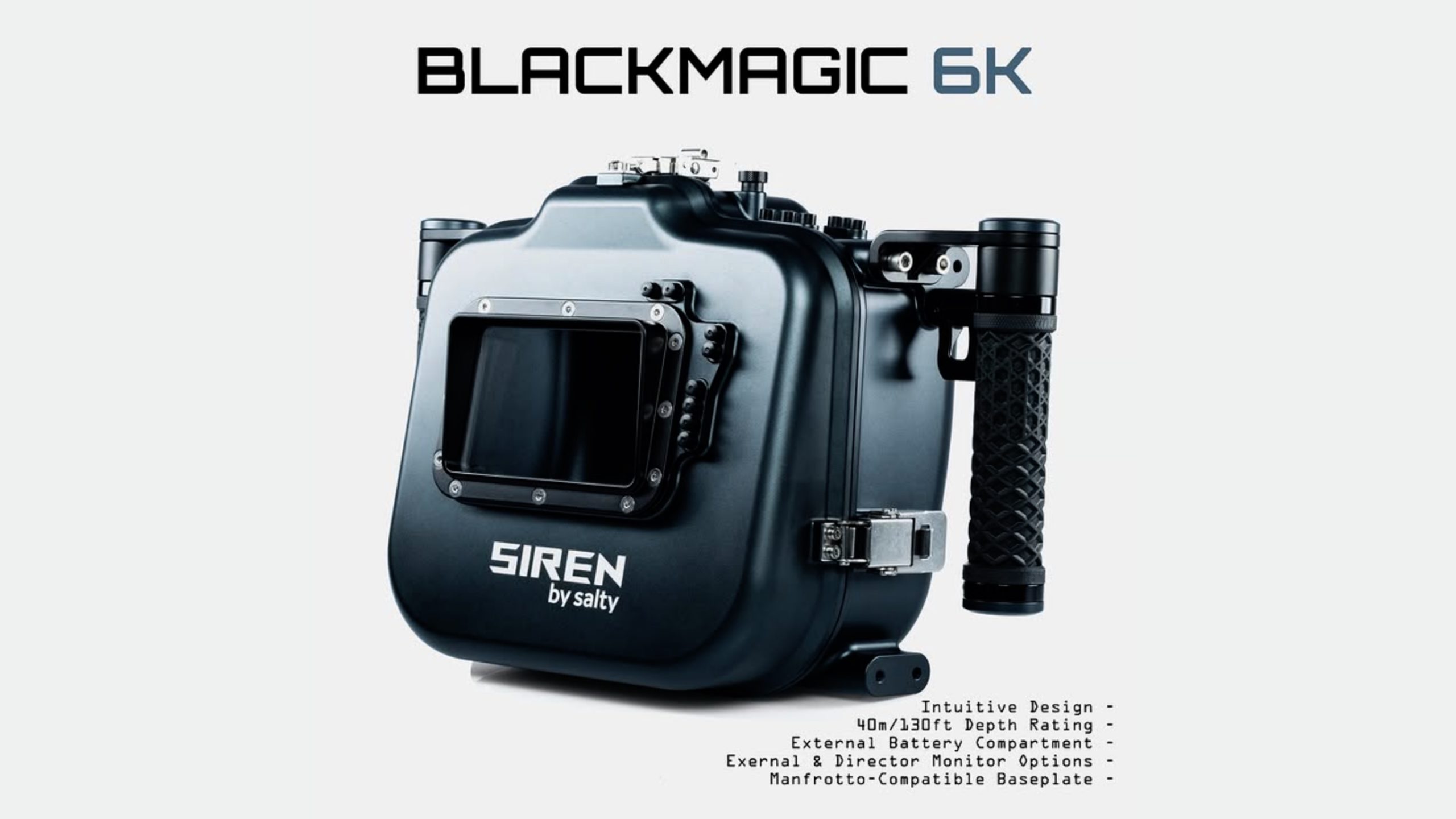 Salty Surf Housings Black Magic Pocket 6K PRO Housing - Newsshooter