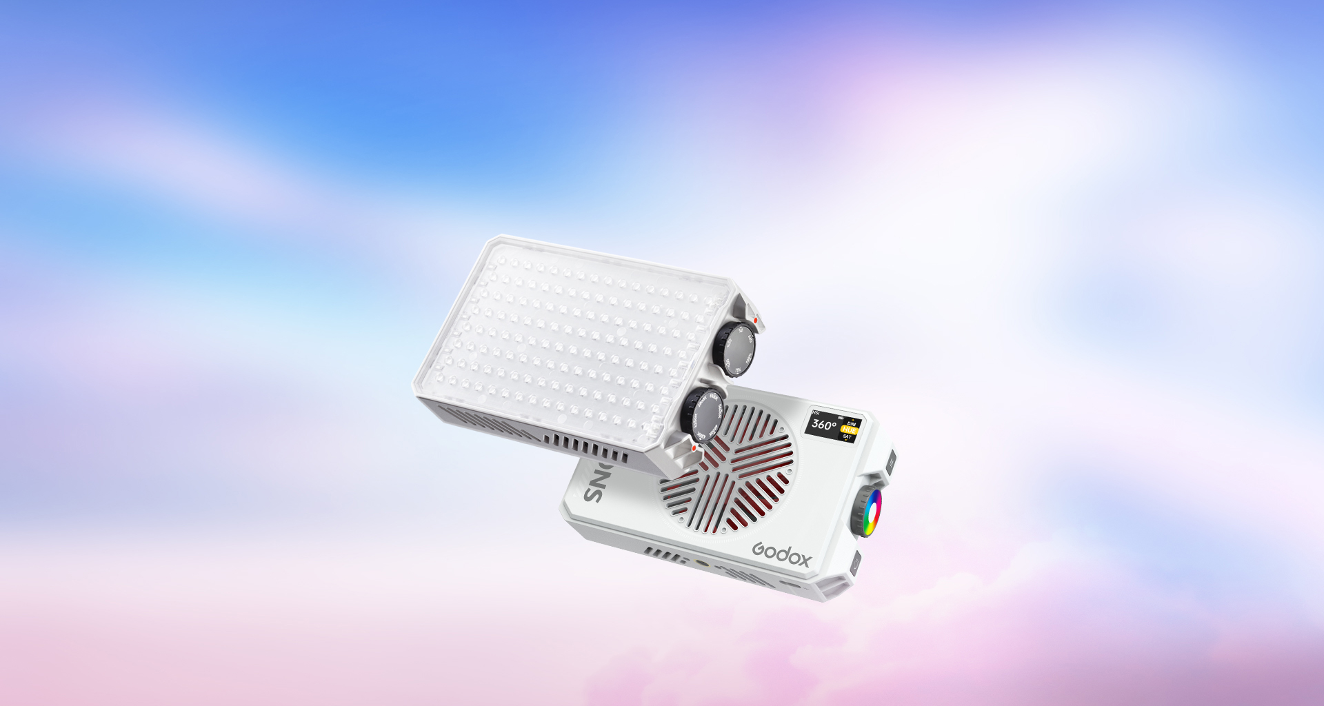 GODOX LITEMONS C30Bi - Luz LED de video de 30 W bicolor 2800 K-6500 K CRI 94 TLCI 96 2200Lux @1m 5600K